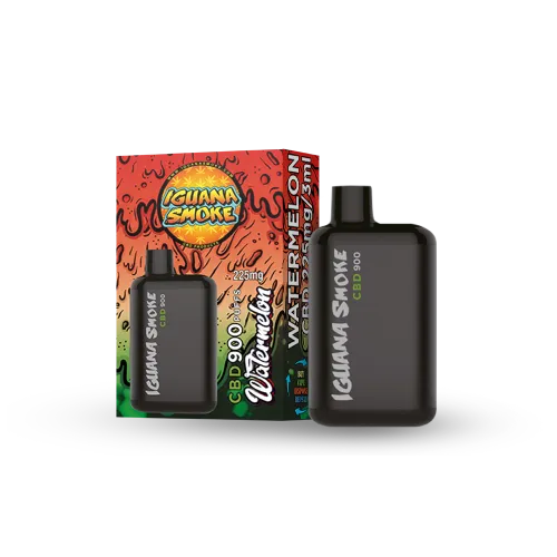 Iguana Smoke - Vape Descartável de CBD 225mg – Melancia (3ml)