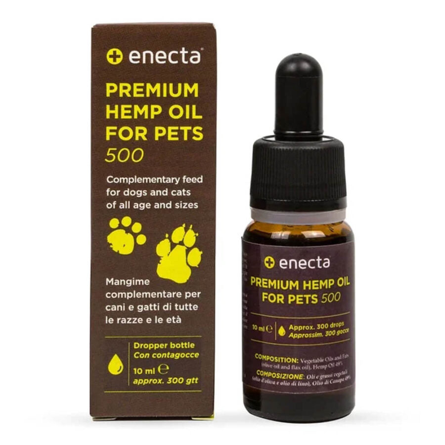 Óleo de CBD para animais - Enecta Pet 500mg