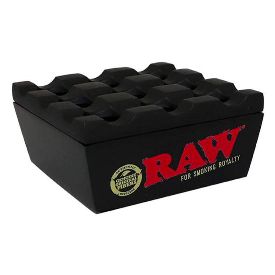 RAW - Metal ashtray black