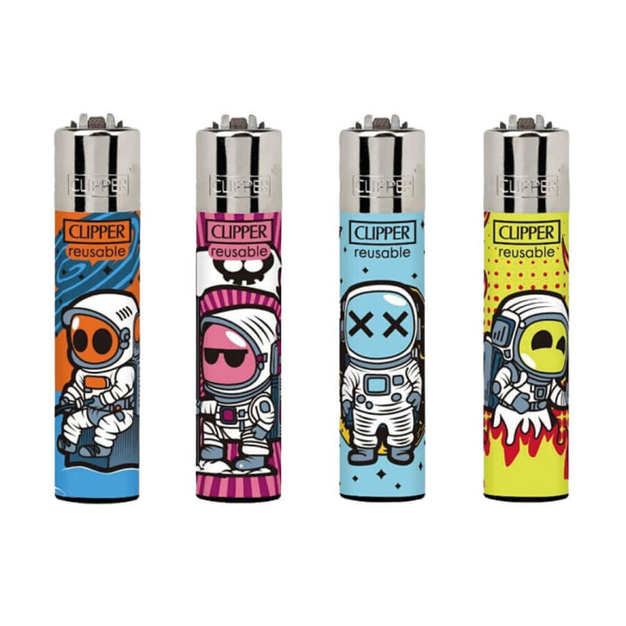 Isqueiro Clipper Funny Astronauts - CBDream