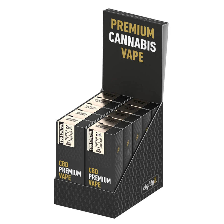 Eighty8 Jack Herer - Vape Descartável de CBD (60% CBD+CBN+CBG) - CBDream