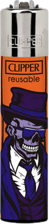 Isqueiro Clipper Classic Zombie Gangsters