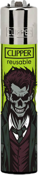 Isqueiro Clipper Classic Zombie Gangsters