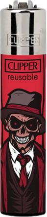 Isqueiro Clipper Classic Zombie Gangsters