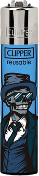 Isqueiro Clipper Classic Zombie Gangsters