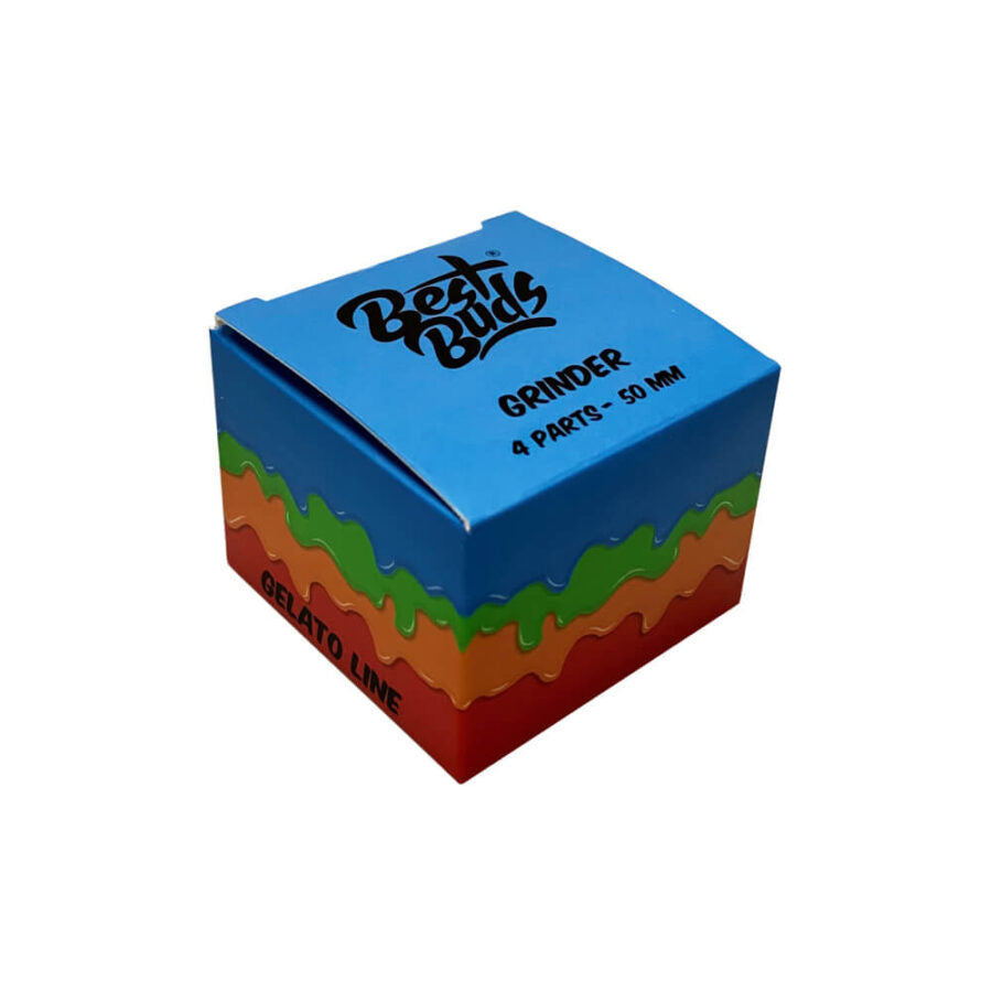 Best Buds Grinder Gelato Blueberry Tropical Fruits 4 Parts (50mm)