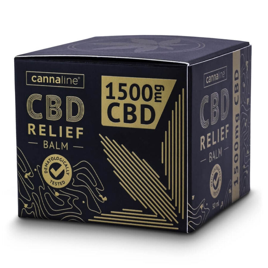 Cannaline Pain Relief Balm with 1500mg CBD (50ml)