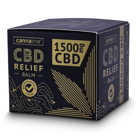 Cannaline Pain Relief Balm with 1500mg CBD (50ml)