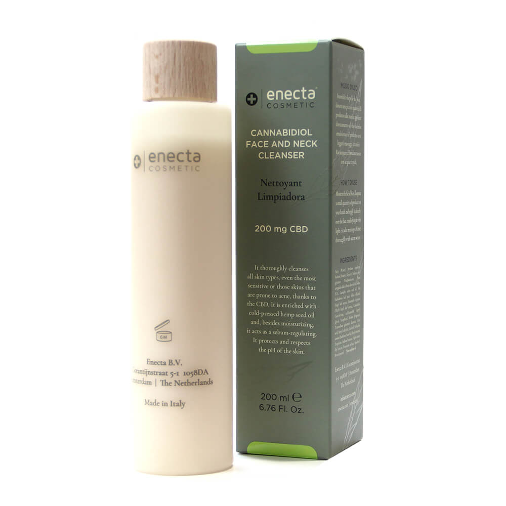 Cleansing gel with CBD - Enecta 200mg CBD (200ml)