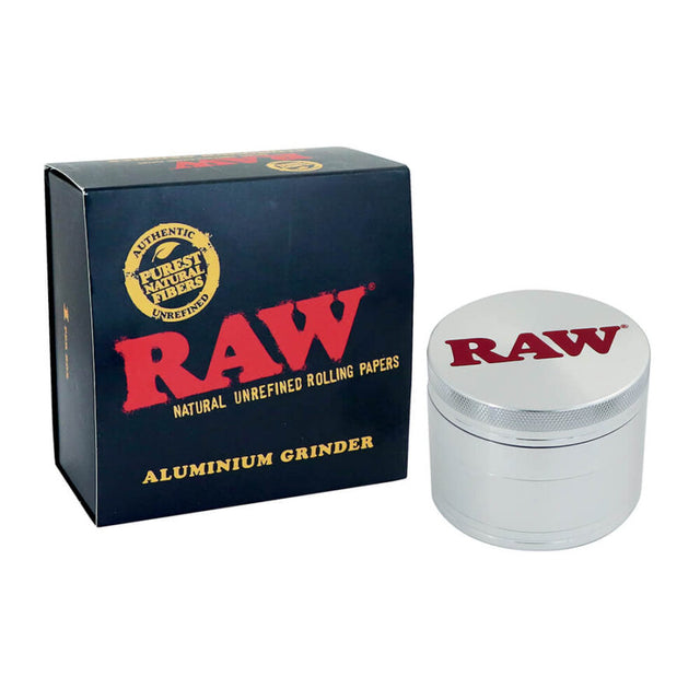 RAW Original Metal Grinder with Giftbox 4 Parts – 55mm