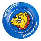 cinzeiro bulldog azul metálico