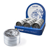 The Bulldog Original Silver Metal Grinder 3 Parts - 40mm